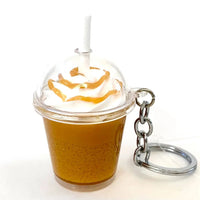 Caramel Ice-Coffee Keychain
