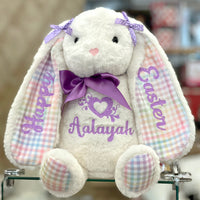 13 " Personalized Easter Bunny Rabbit