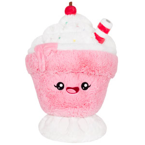 Squishable Mini Comfort Food Strawberry Milkshake